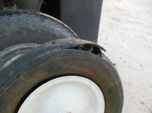 Blown Tire